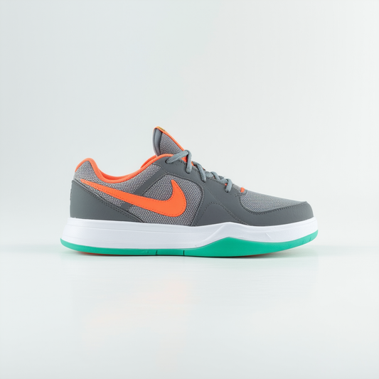 NIKE Youth KD Vulc GS Cool Grey Atomic Mango Light Green White 642085 002