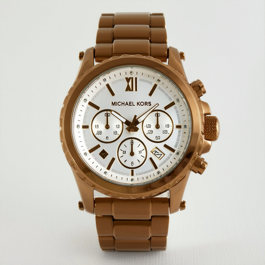 Michael Kors MK5633 Ladies Chronograph Tan Watch
