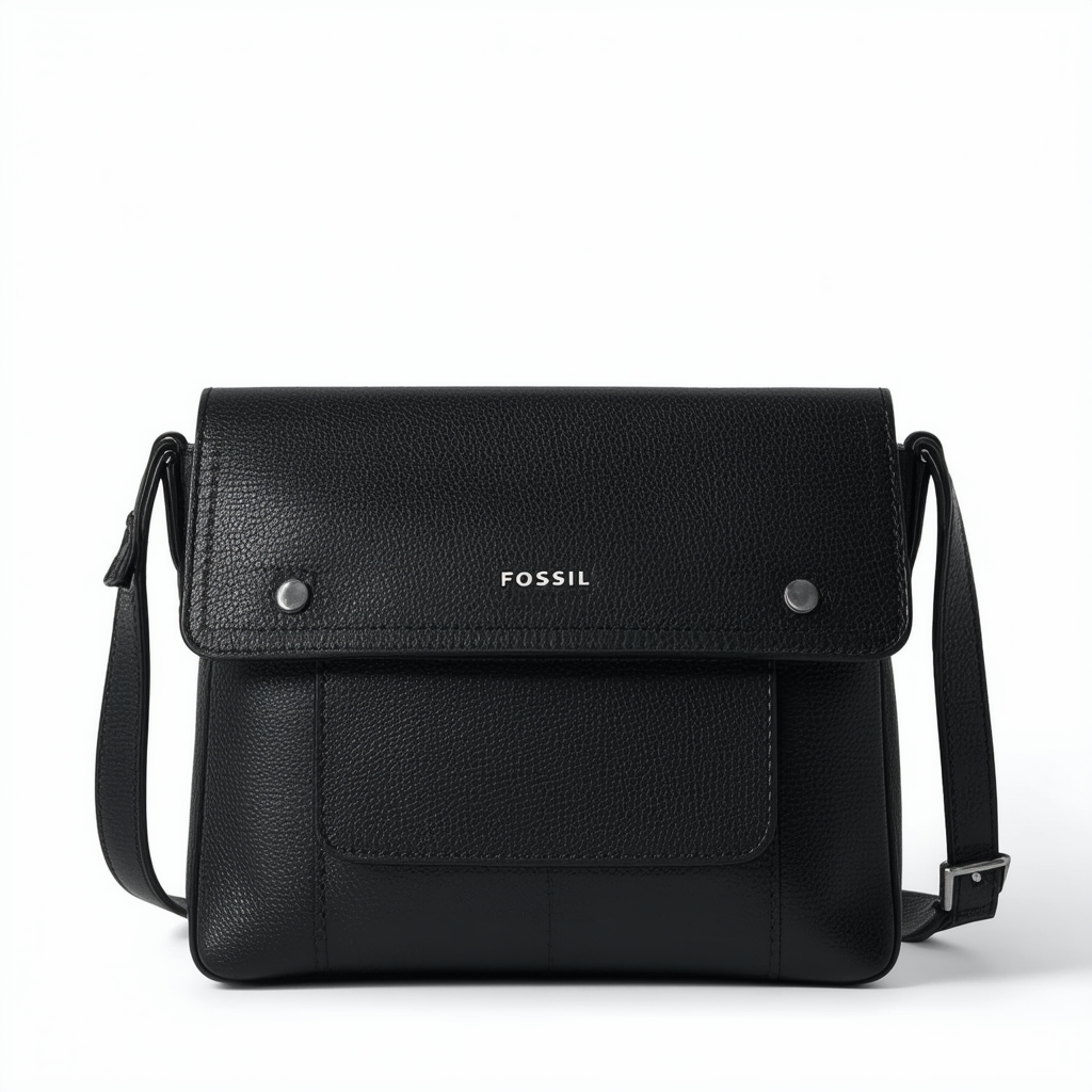 Fossil Ryder Crossbody Bag, Black