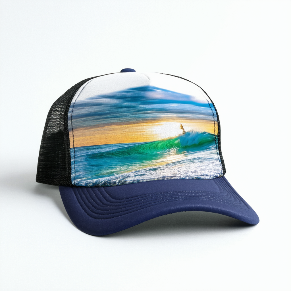 CafePress Malibu, California Trucker Hat