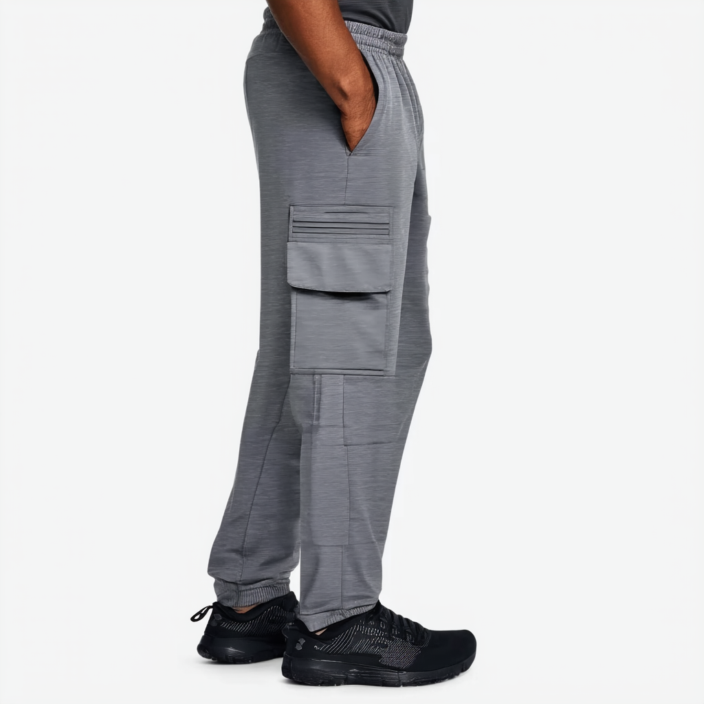 Under Armour 1287555-025 Men Winners Circle Q4 Cargo Pant True Gray Heather