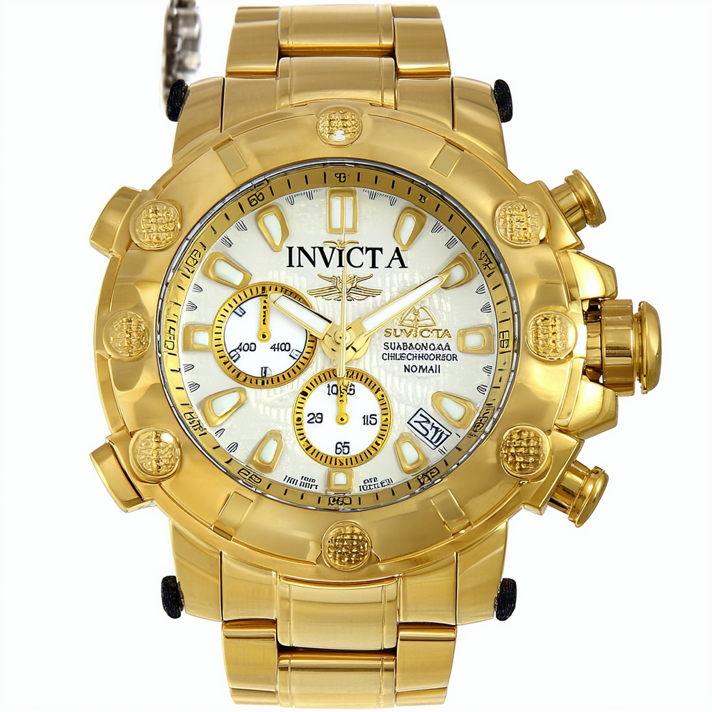 Invicta Men's 5405 Subaqua Noma III Collection Gold-Tone Chronograph Watch