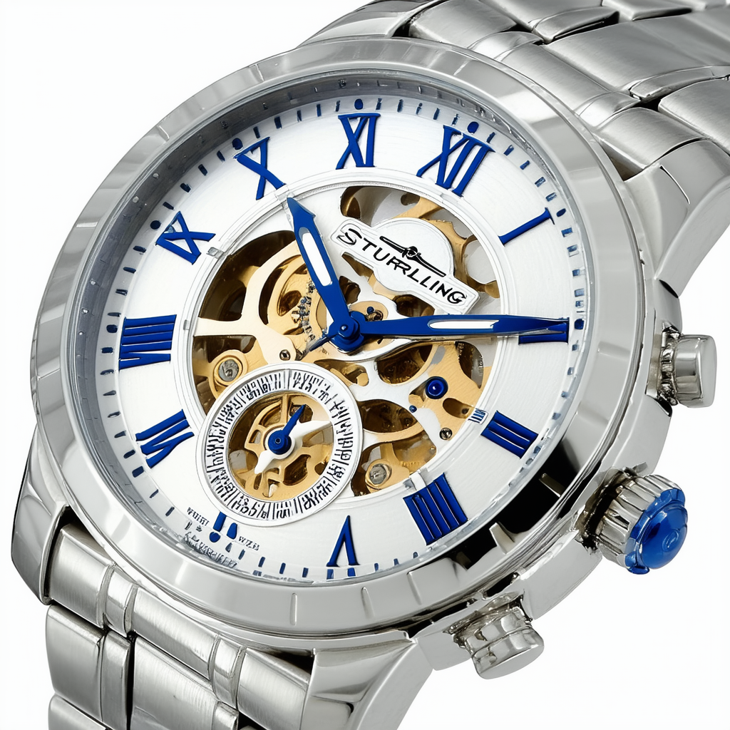 Stuhrling Original Men's 280B.331114 Winchester Decorum Automatic Skeleton Stainless Steel Watch