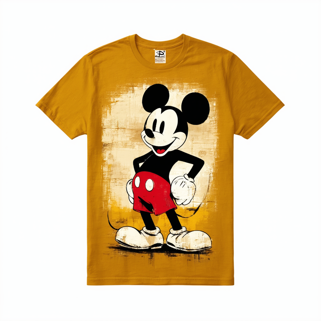 Disney Classic Mickey 1928 Legend Men's Tops Short Sleeve Tee Shirt