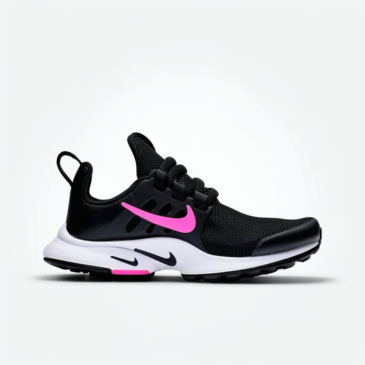 Nike Presto Extreme (PS) Little Kids Shoes Black/Pink/PrimeWhite 870024-004 (12 M US)