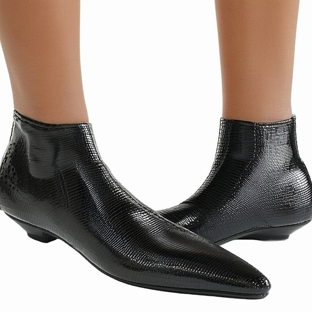 Aerosoles Women's Final Exam, Black Lizard, 9 M US