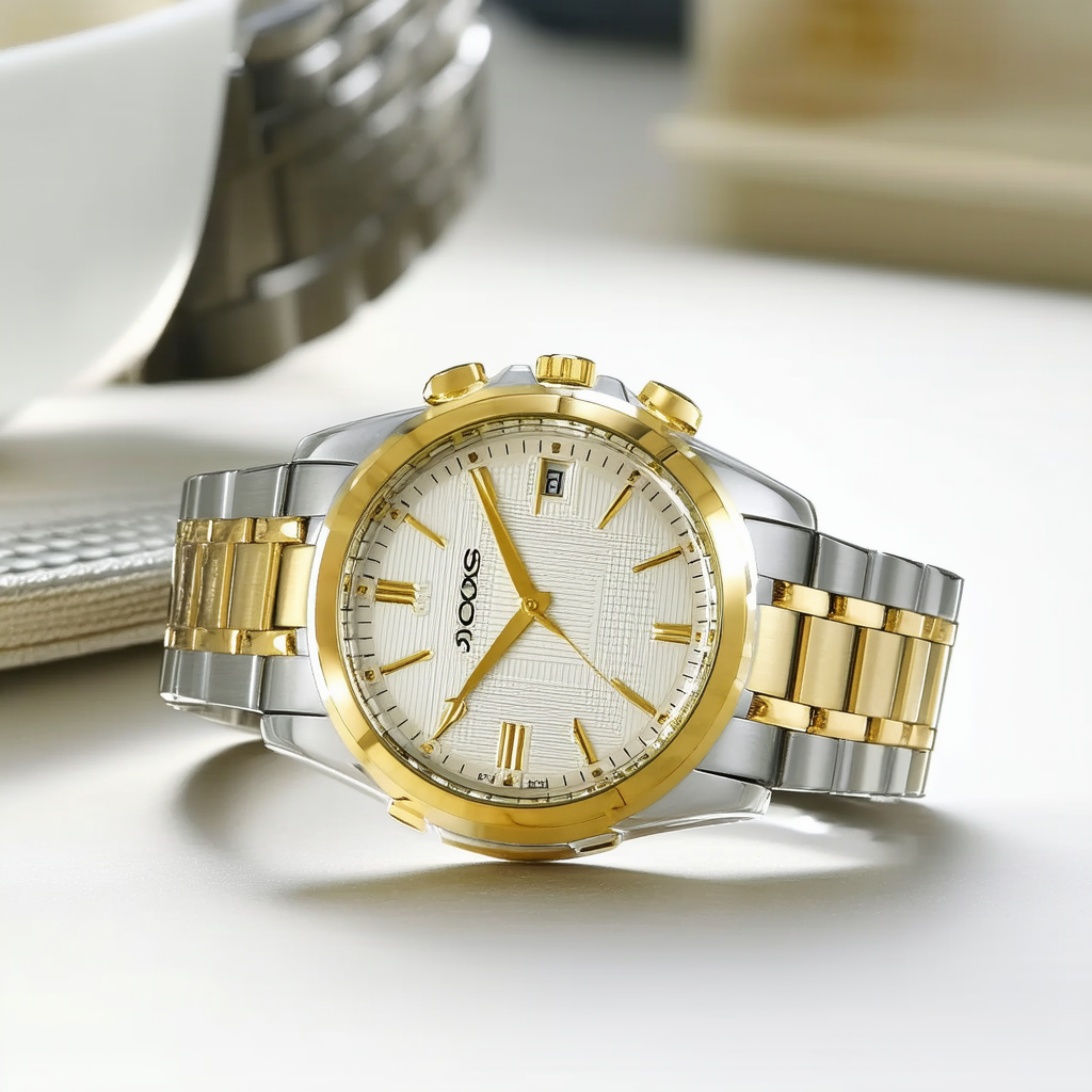 Seiko Men's SNE058 Gold Stainless-Steel Quartz Watch