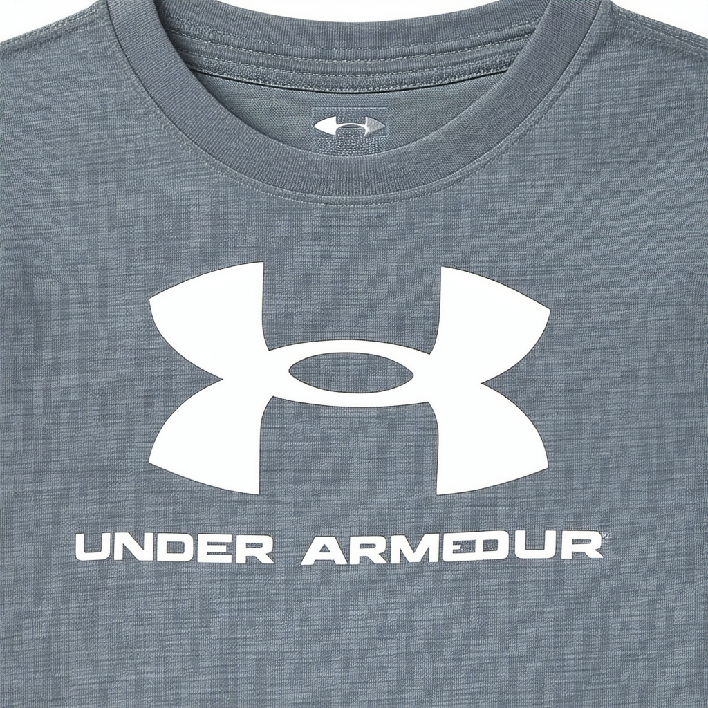 Under Armour Boys Lenticular Duo Logo Short Sleeve Tee