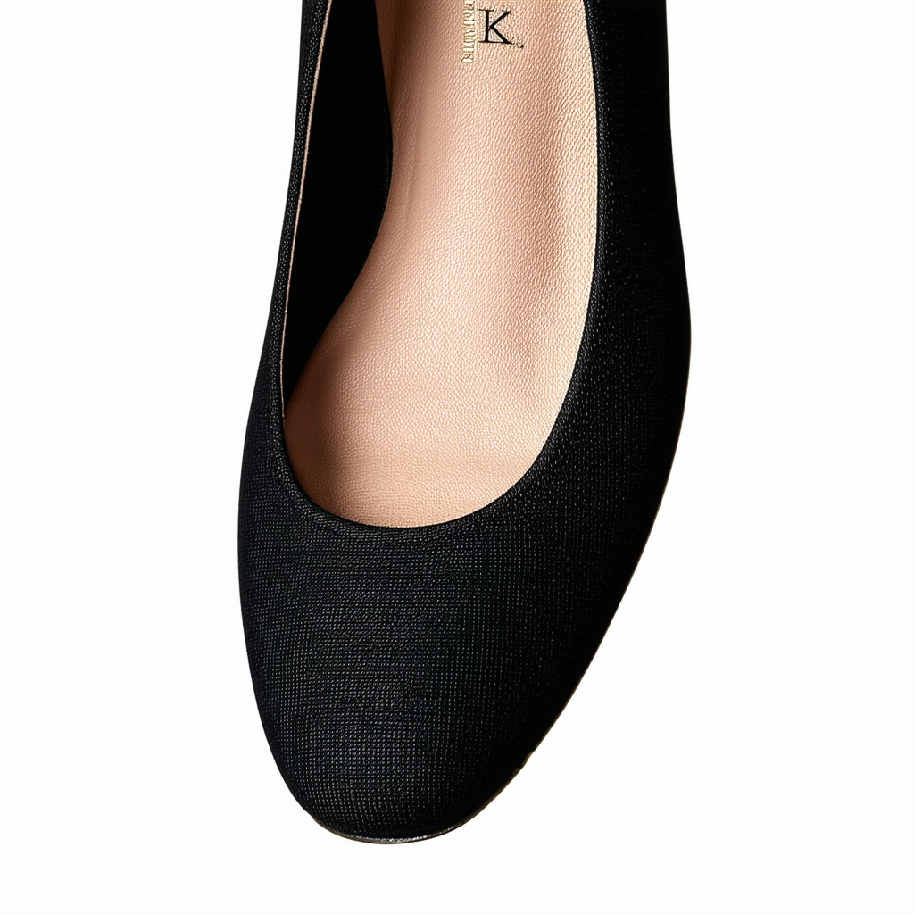 Anne Klein Sport Women's Alwaysnice Fabric Ballet Flat,Black,10 M US