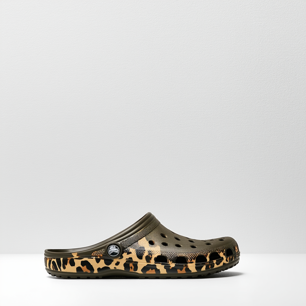 Crocs Women's Kadee Leopard Flat