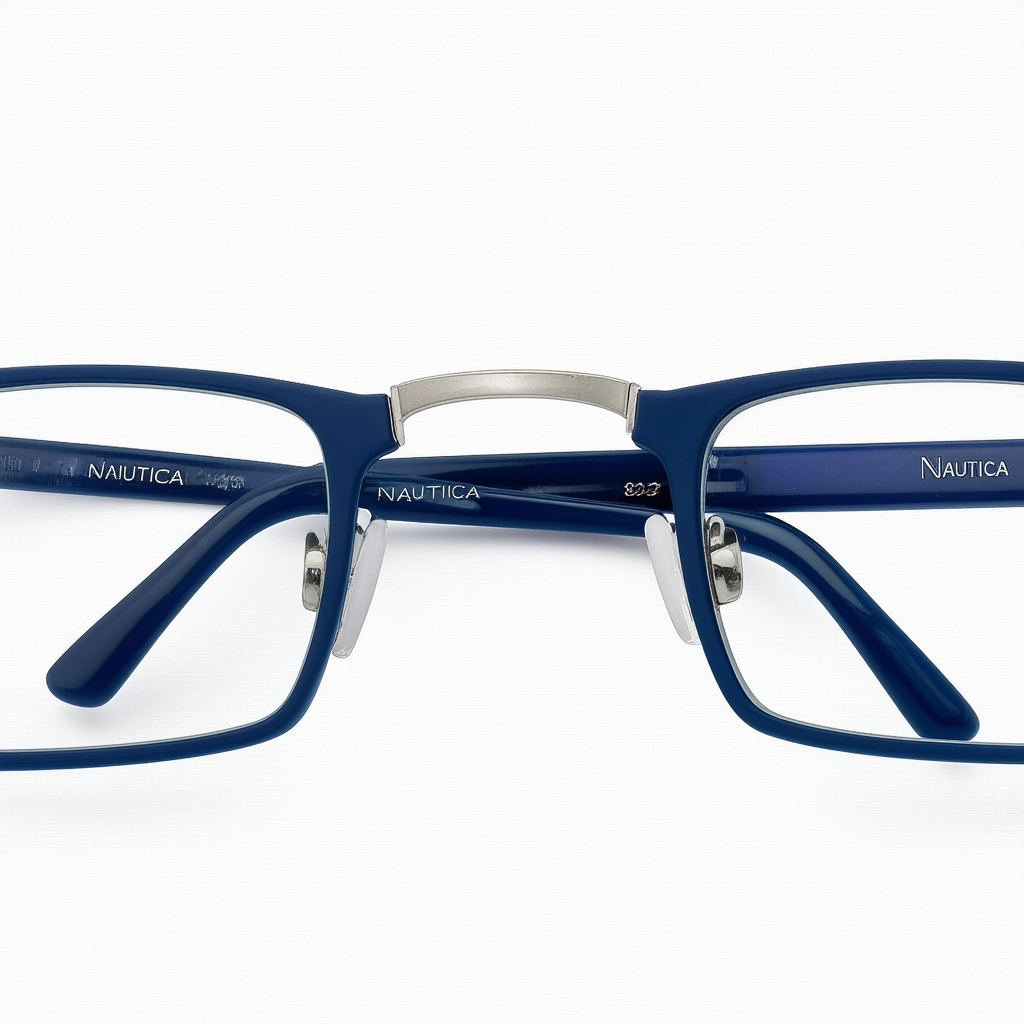 Nautica Eyeglasses N8082 430 Nautical Navy 52 18 140