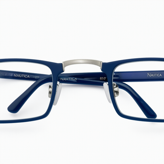 Nautica Eyeglasses N8082 430 Nautical Navy 52 18 140