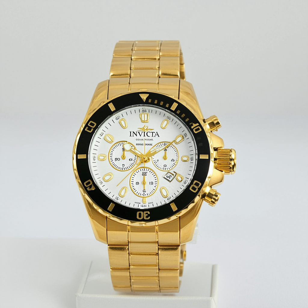 Invicta Men's 6863 II Collection Eagle Force 18k Gold-Plated and Stainless Steel Watch