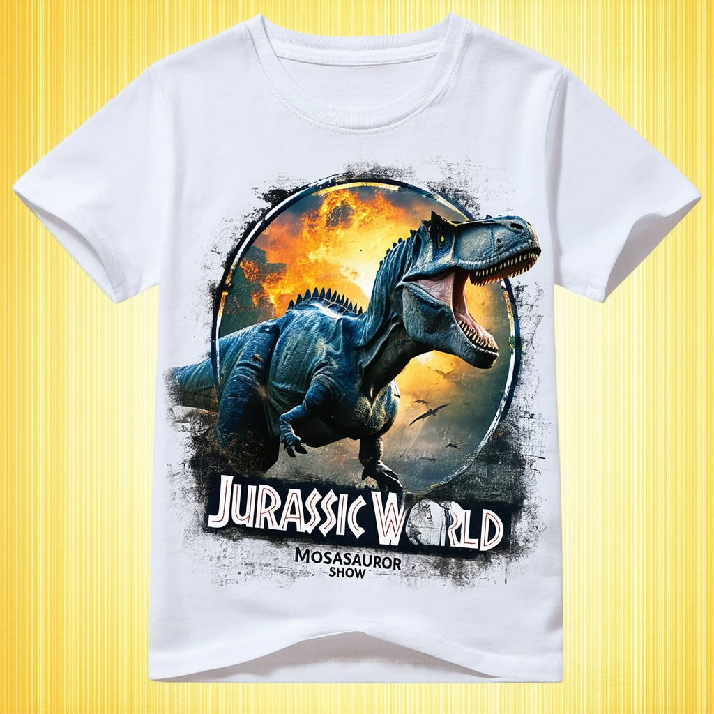 Boy's Jurassic World Mosasaurus Show T-Shirt