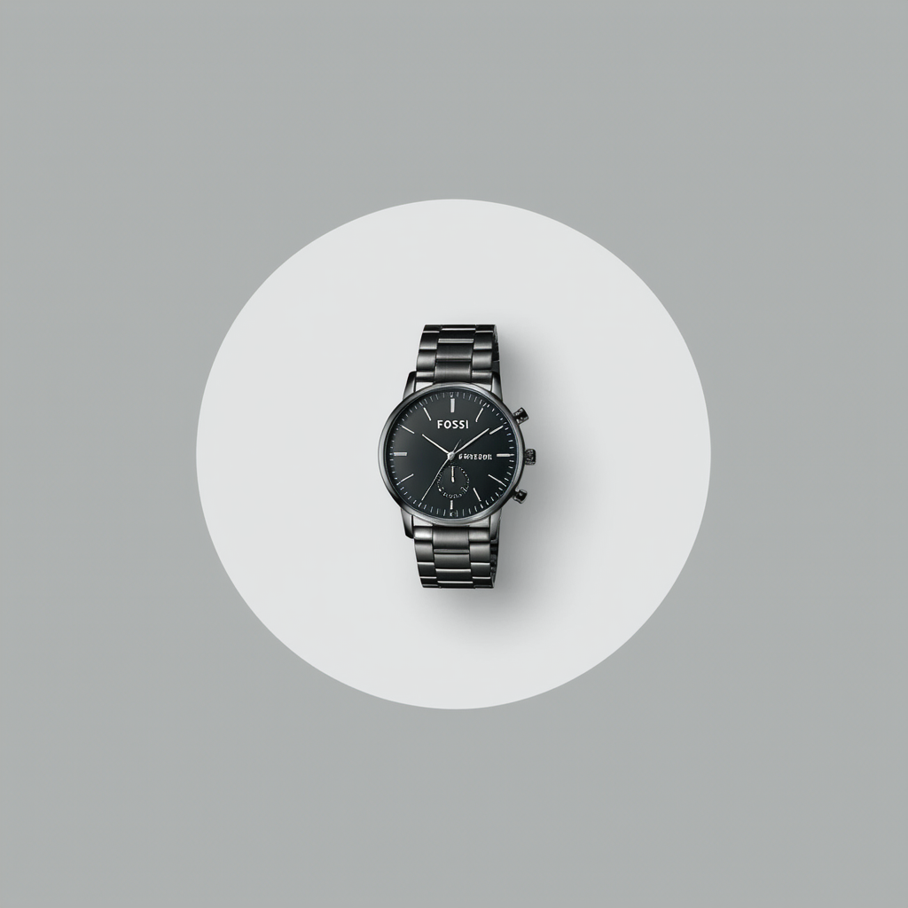 Fossil Roman Stainless Steel Watch - Smoke [Watch]