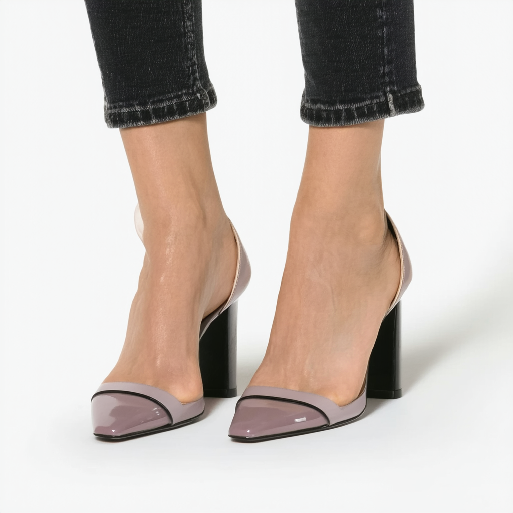 NINE WEST Women's Blocked Heel Pump