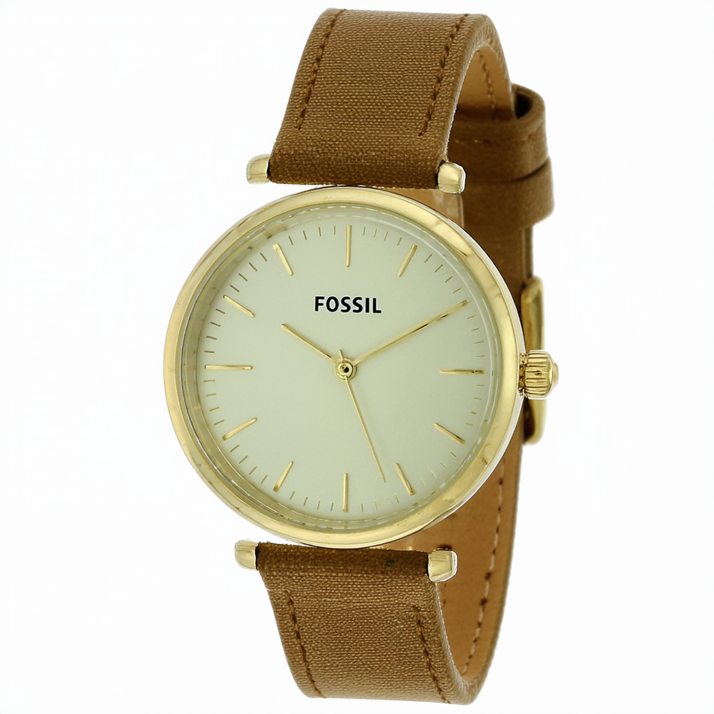 Fossil Women's ES3349 Olive Analog Display Analog Quartz Gold Watch