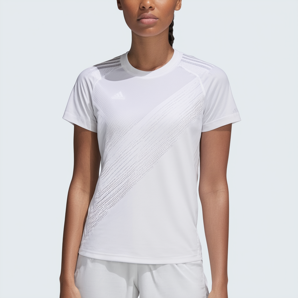 adidas Womens Own The Run Summer Tee White Small