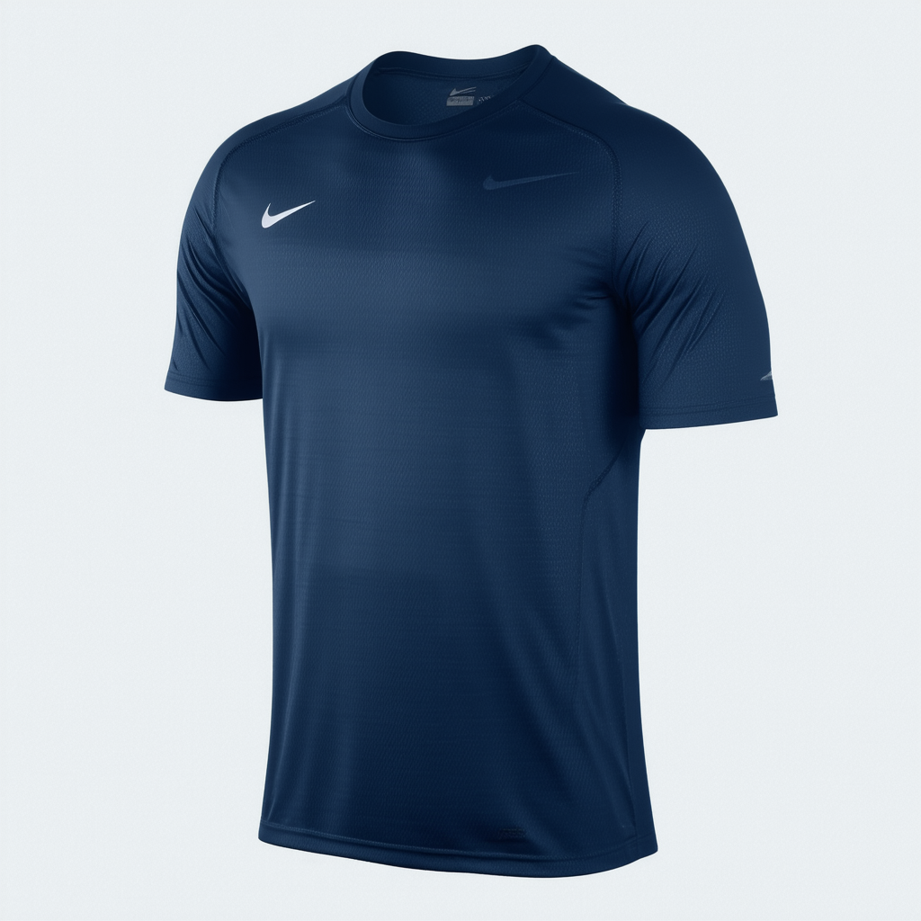 Nike 384407 Legend Dri-Fit Short Sleeve Tee - Navy