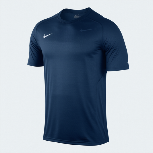 Nike 384407 Legend Dri-Fit Short Sleeve Tee - Navy