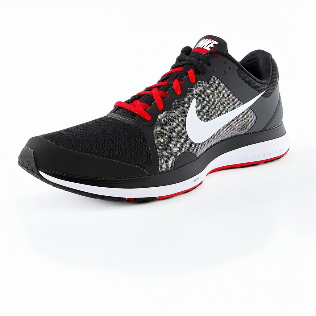 Nike Men's Revolution 2 Running Shoes 554953 016 (8 D(M) US, Black/White/Varsity Red/Cool Grey)