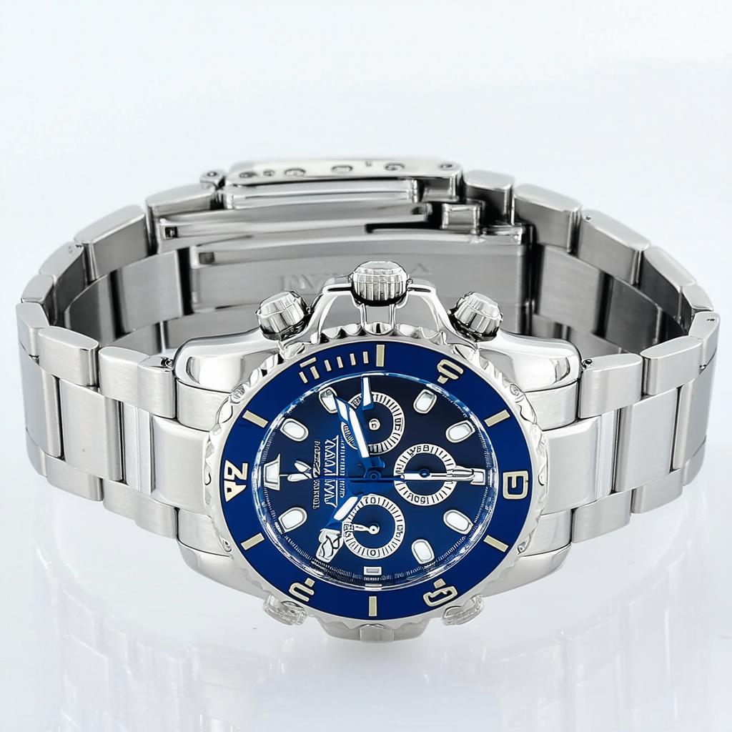 Invicta Men's Pro Diver Chronograph Stainless Steel - Blue