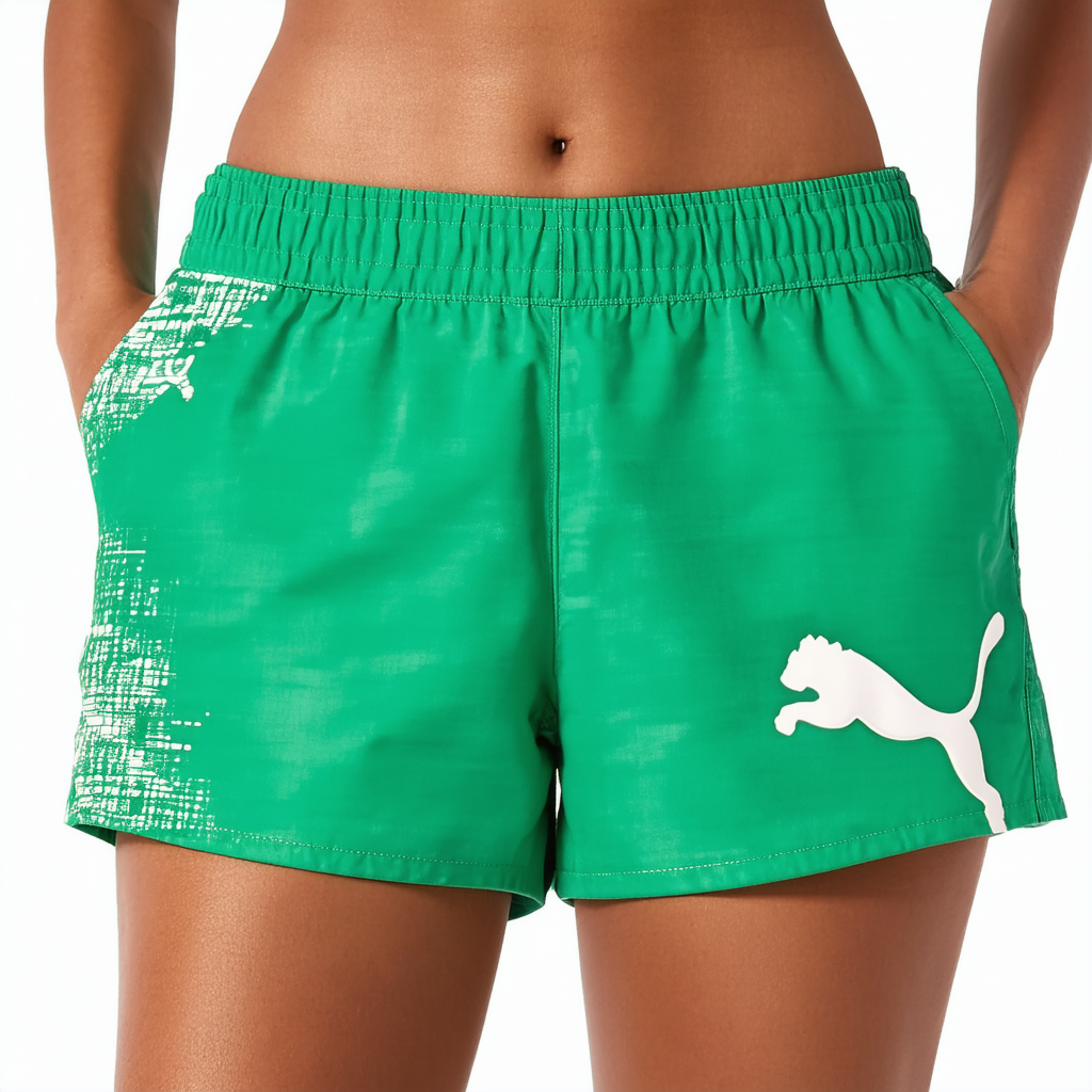 PUMA Women's Classics All Over Print Shorts