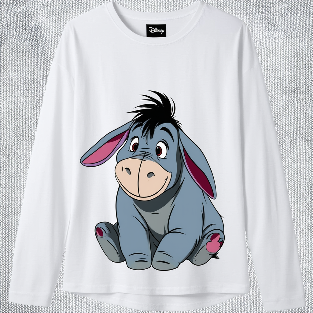Disney Eeyore Long Sleeve T-Shirt for Women Multi