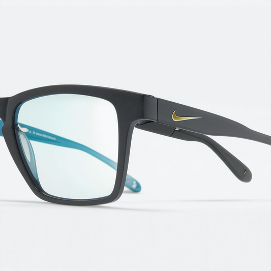 Nike Eyeglasses 4225 001 Black Chrome Demo 52 19 145