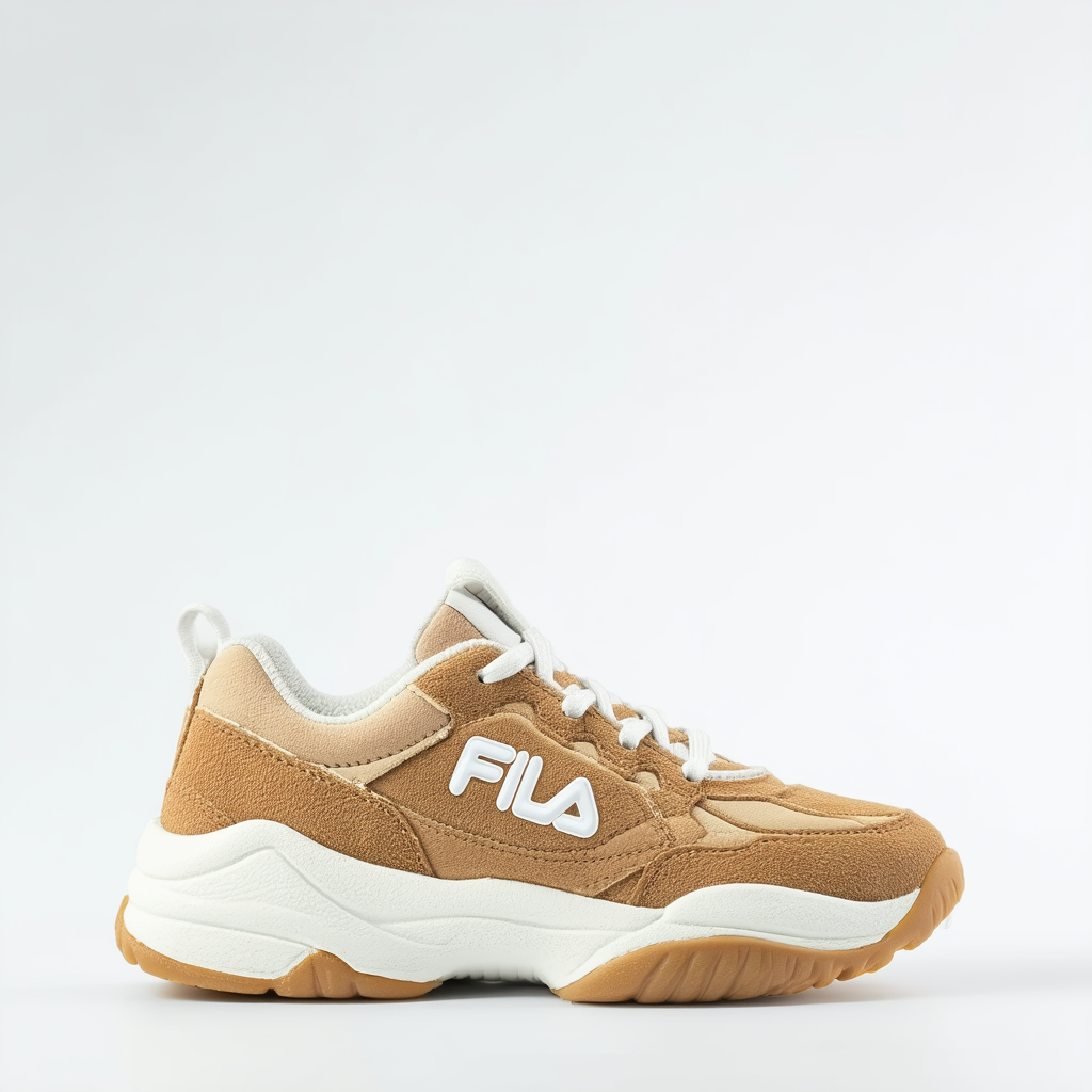 FILA Womens Boveasorus Suede Leather Retro Sneaker