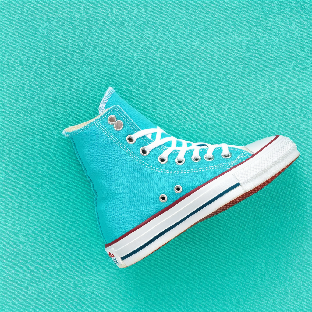 Converse Unisex Chuck Taylor All Star Seasonal Turquoise Sneaker - 4 Men - 6 Women