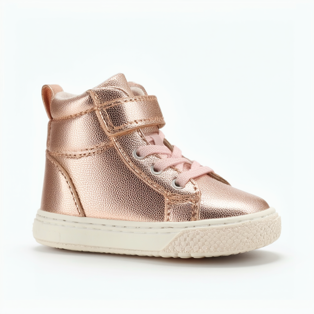 Carter's Unisex-Child Girl's Martha3 Rosegold High-top Sneaker