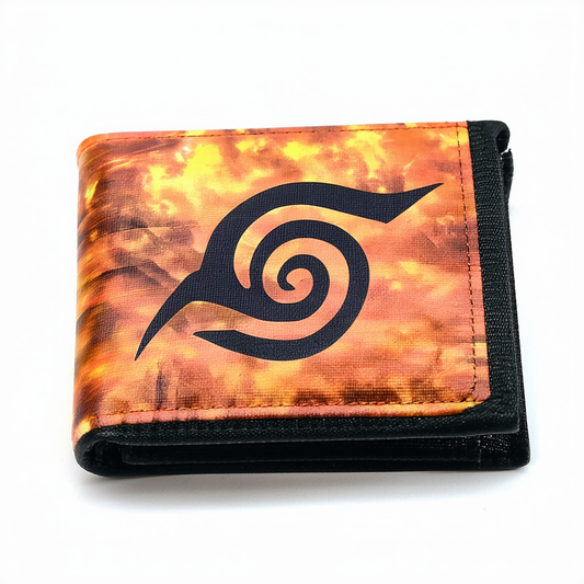 Naruto Hidden Leaf Village Bifold Wallet