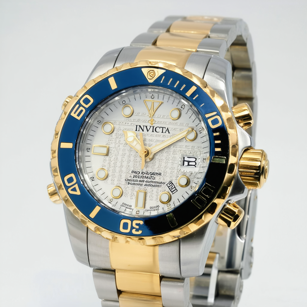Invicta Men Pro Diver Automatic Watch, Two Tone, 29355