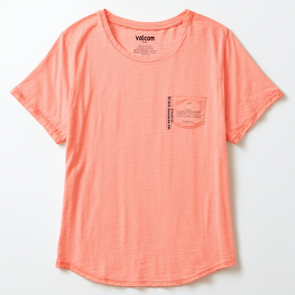 Volcom Teezer Top - Short-Sleeve - Women's Peach Sorbet, M