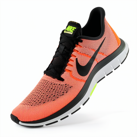 Nike Mens Free Rn Distance Running Shoe (10.5 D(M) US, HYPER ORANGE/BLACK-VOLT)
