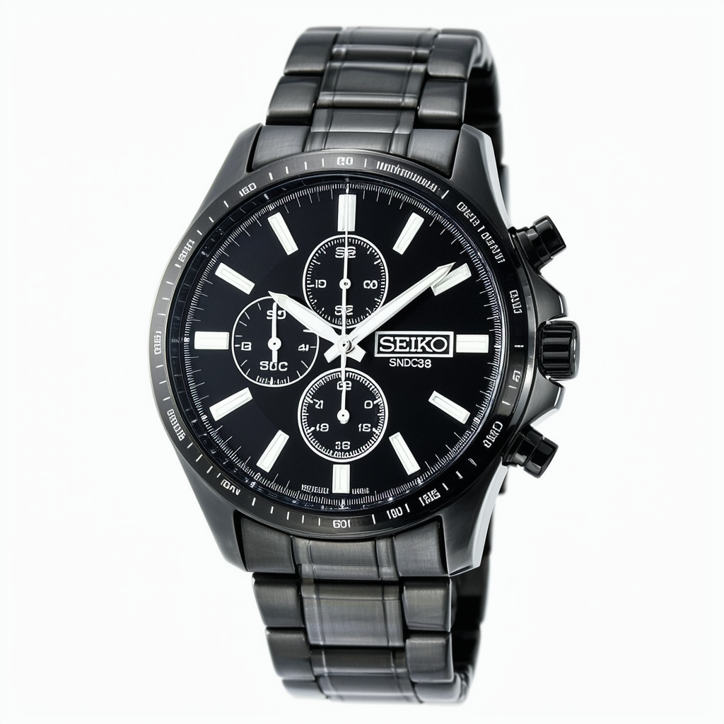 Seiko Men's SNDC38 Chronograph Watch