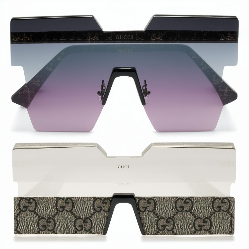 Gucci GG0367S Black/Grey Gradient One Size