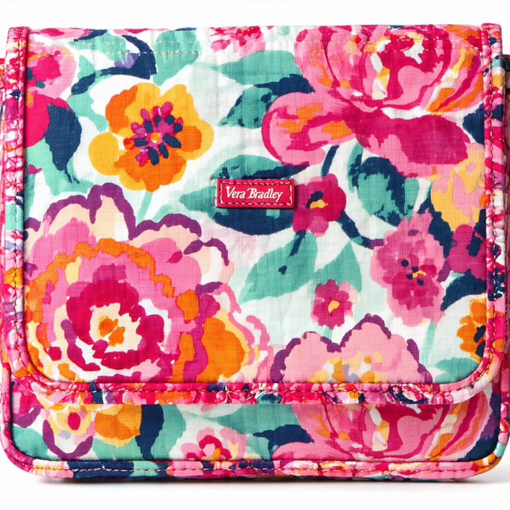 Vera Bradley Little Flap Hipster in Jazzy Blooms