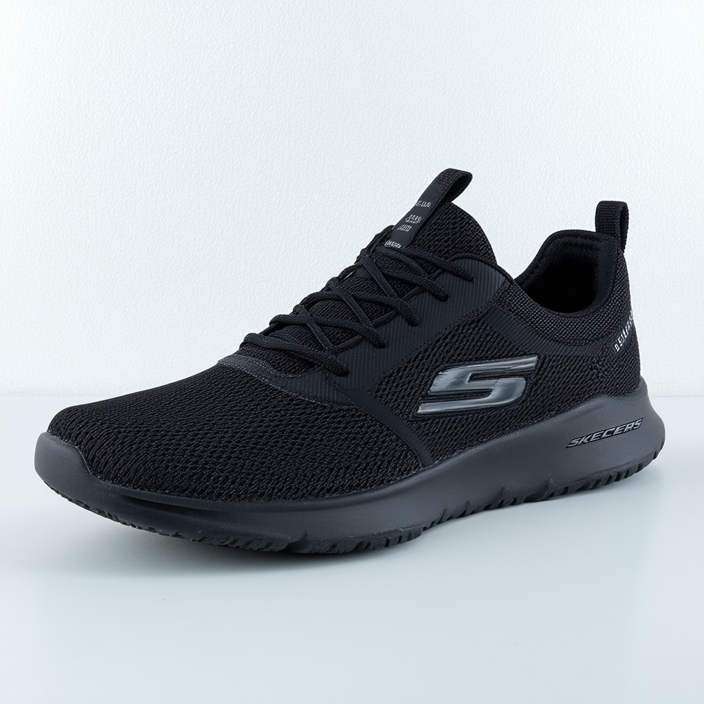 Skechers Bellinger 2.0 - Thorson Mens Sneaker Oxford, Black, 12