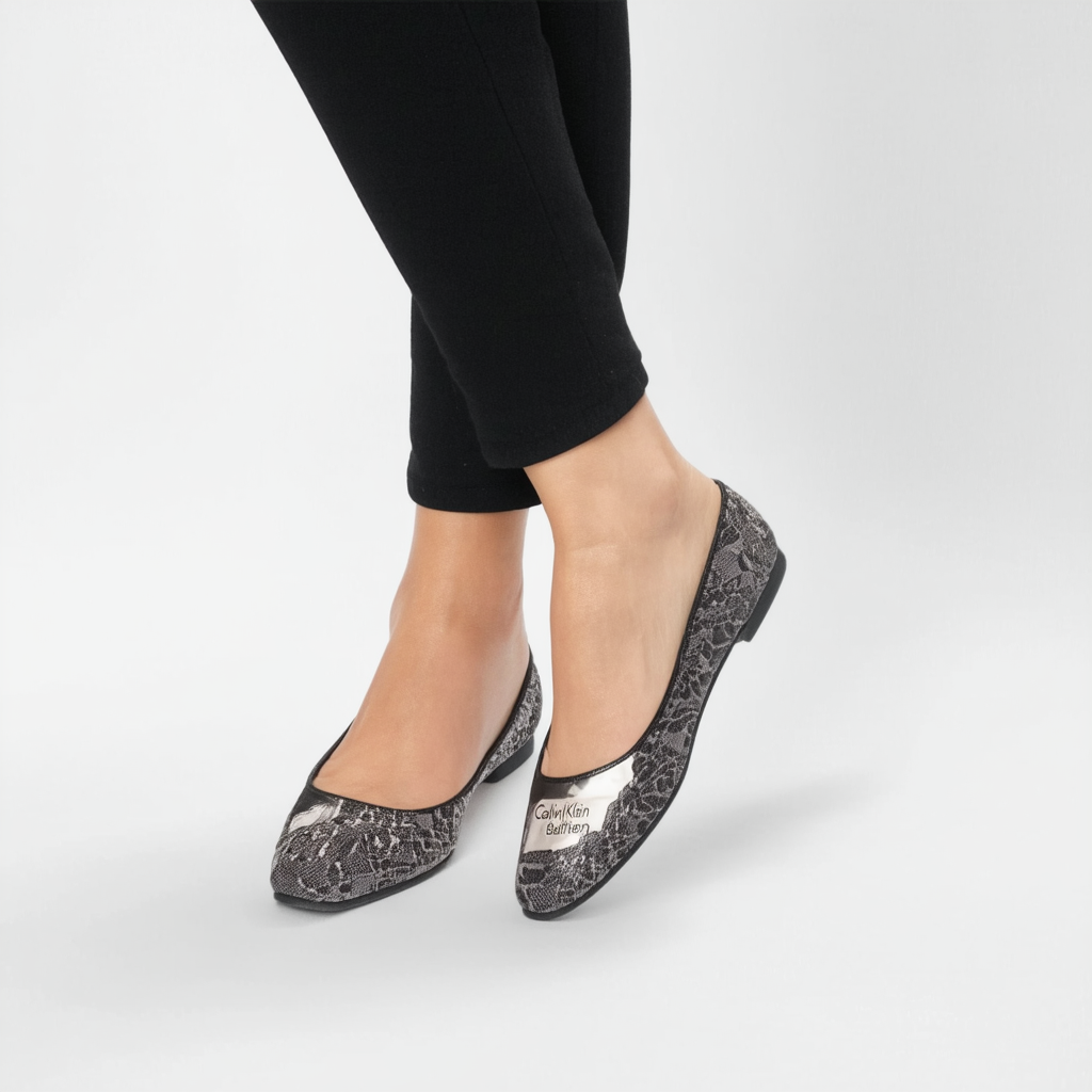 Calvin Klein Women's Popular Ballet Flat
