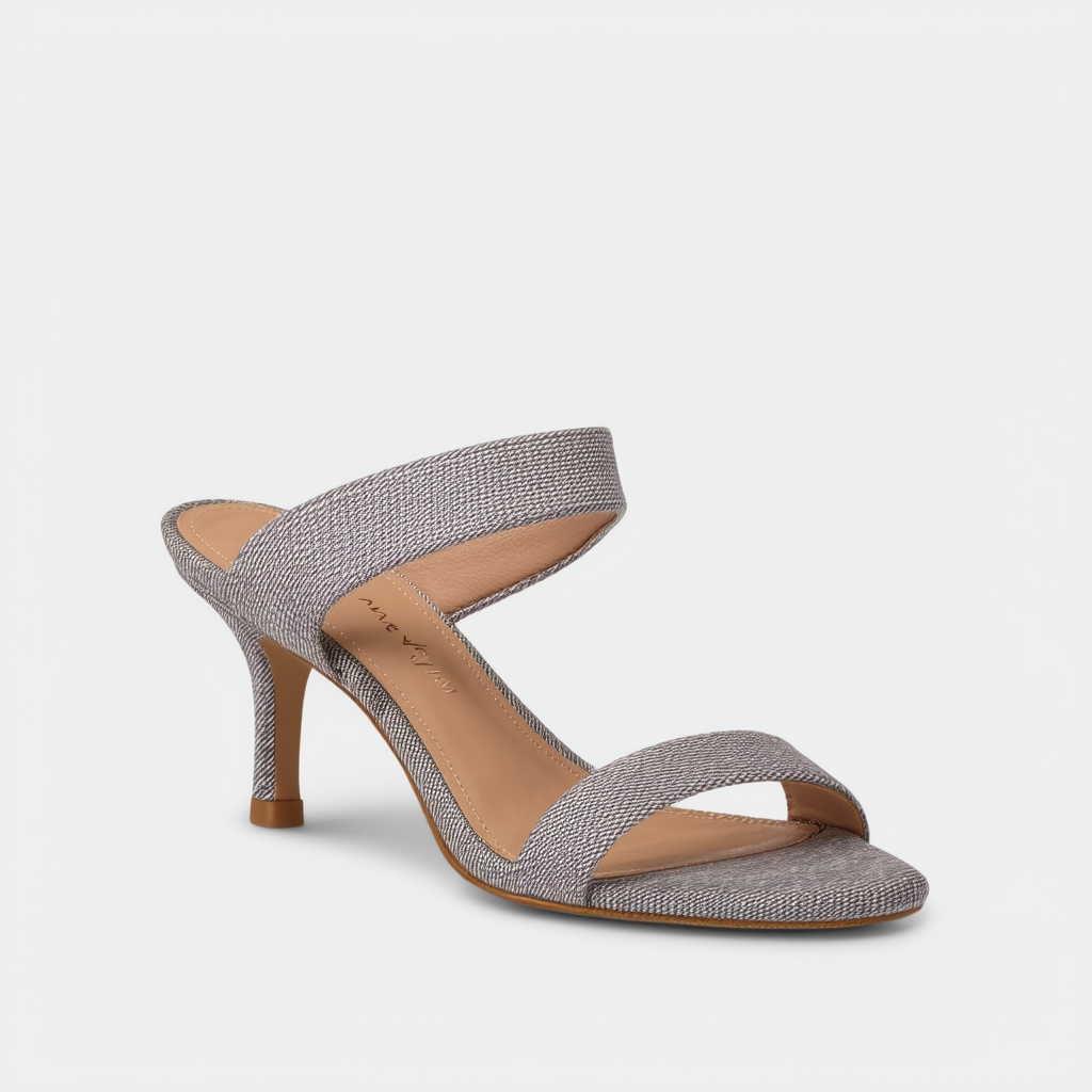 Anne Klein Women's Sansa Fabric Heeled Sandal