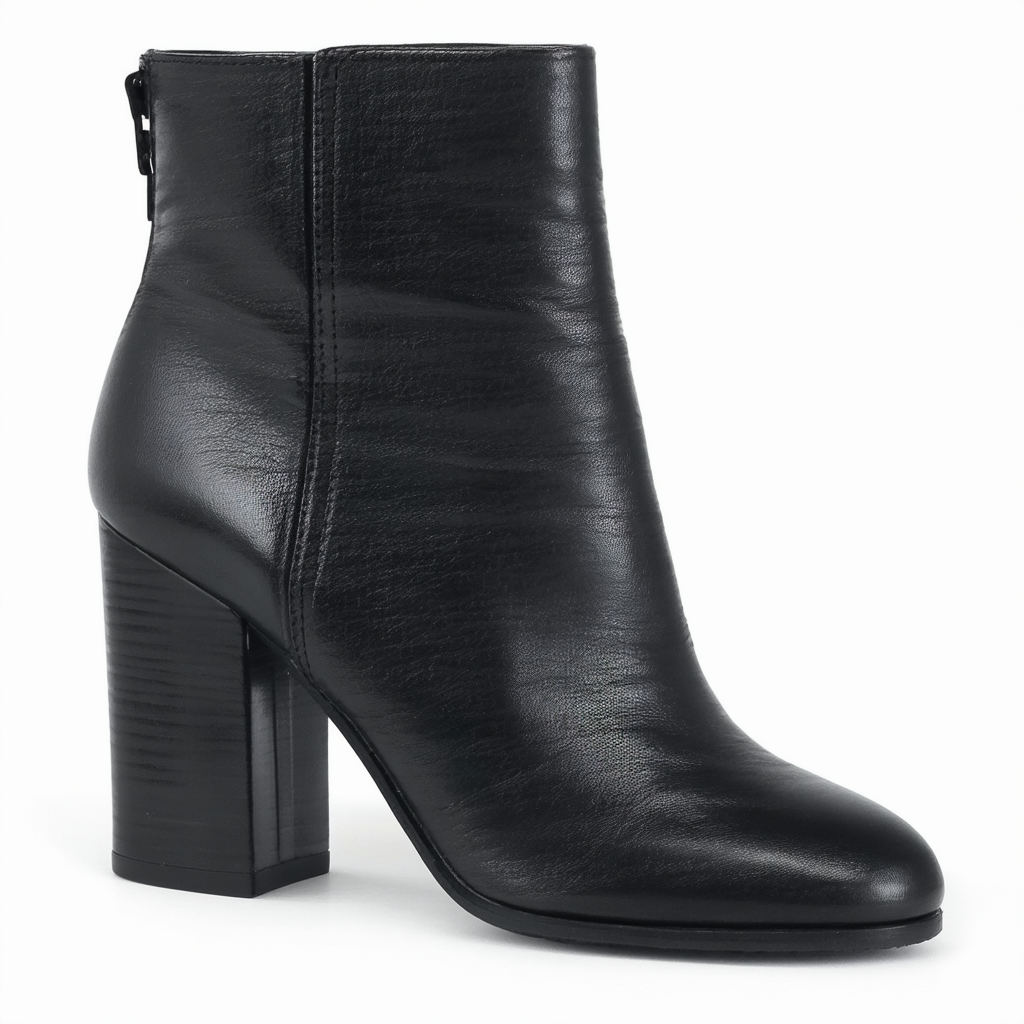 Steve Madden Women's Sevvile, Black Leather, 8 M US