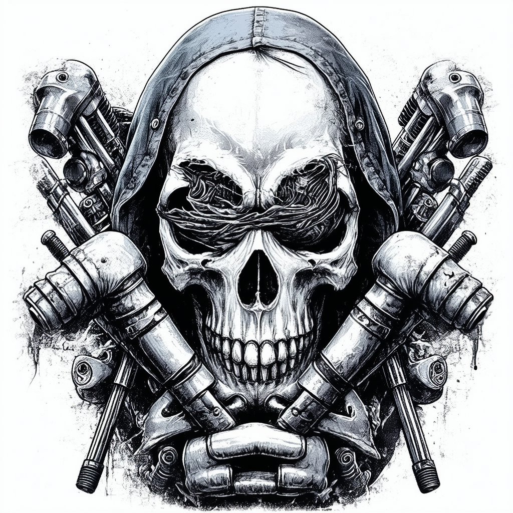 Harley-Davidson Men's T-Shirt, Willie G Skull Short Sleeve Tee, White 30296643