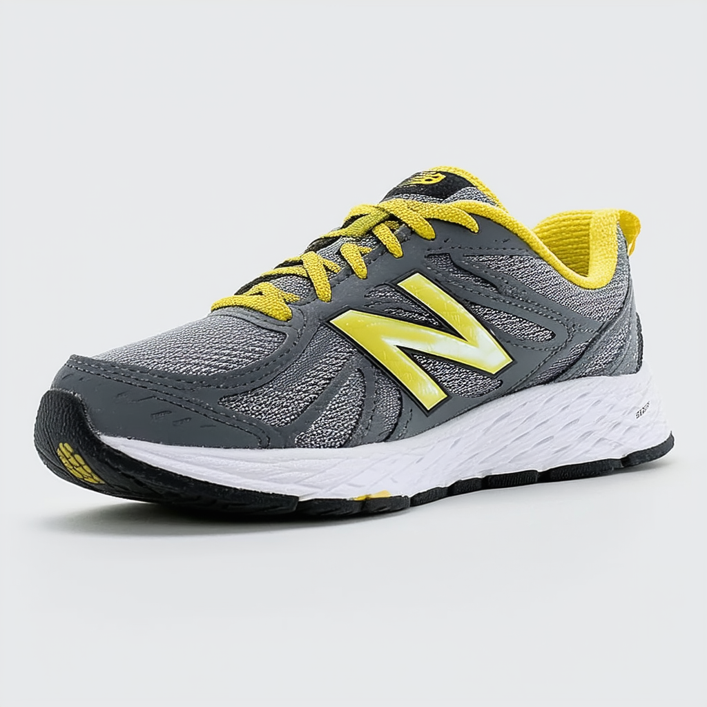 New Balance Boy's KJ880v5 Grey/Yellow 11 M