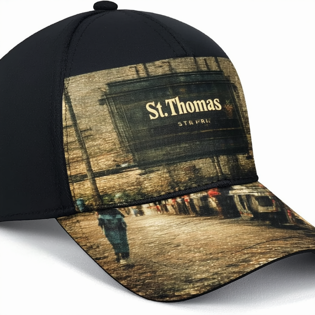 CafePress St. Thomas Cap Baseball Cap with Adjustable Closure, Unique Printed Baseball Hat