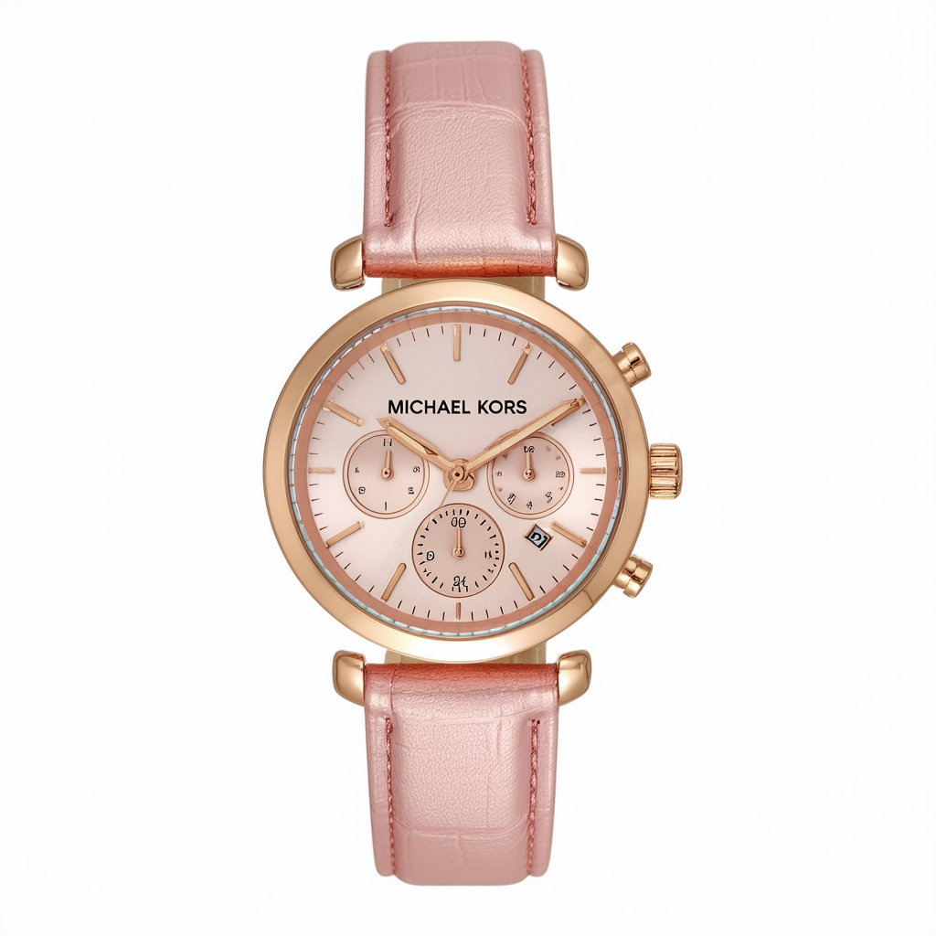 Michael Kors Women's MK2723 Norie Analog Display Analog Quartz Pink Watch