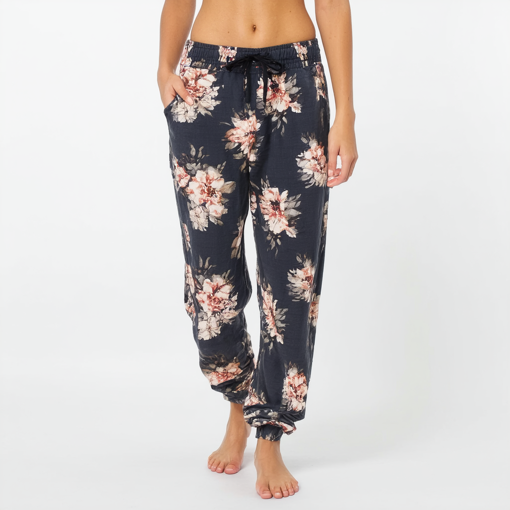 Billabong Juniors Midnight Hour Floral Soft Pant