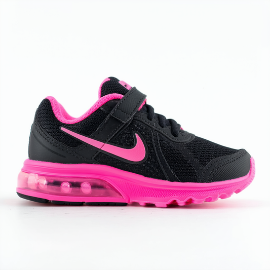 Nike New Youth Air Max Invigor Preschool Running Shoes Black/Pink Sz 1Y