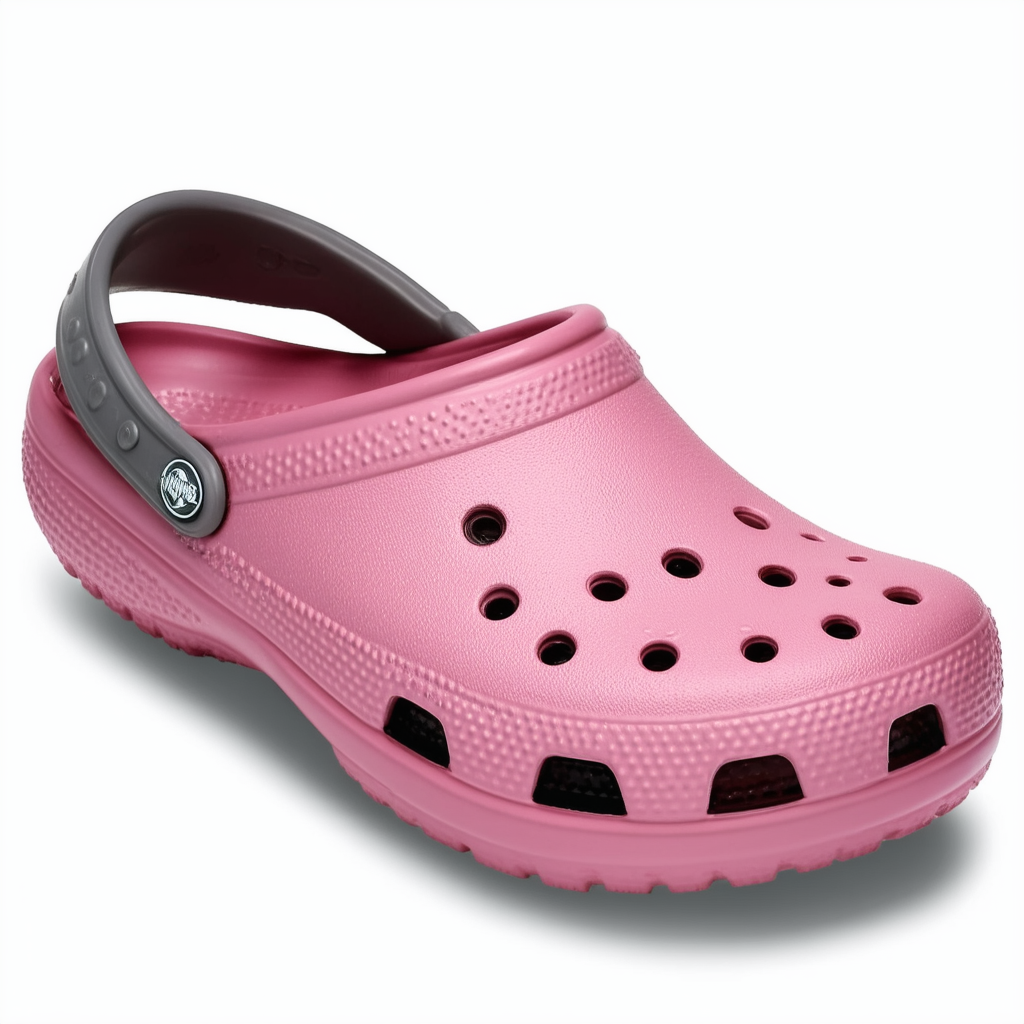 crocs Unisex 14461 Blitzen II Mule,Pearl Pink/Smoke,6 B(M) US Women / 4 D(M) US Men